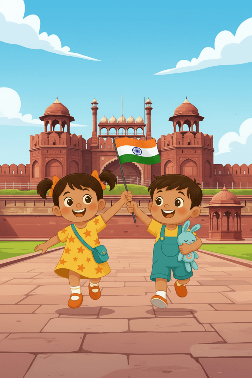 🇮🇳 At the Red Fort